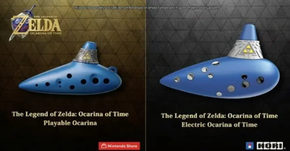 Nintendo comercializa una auténtica ocarina de Zelda