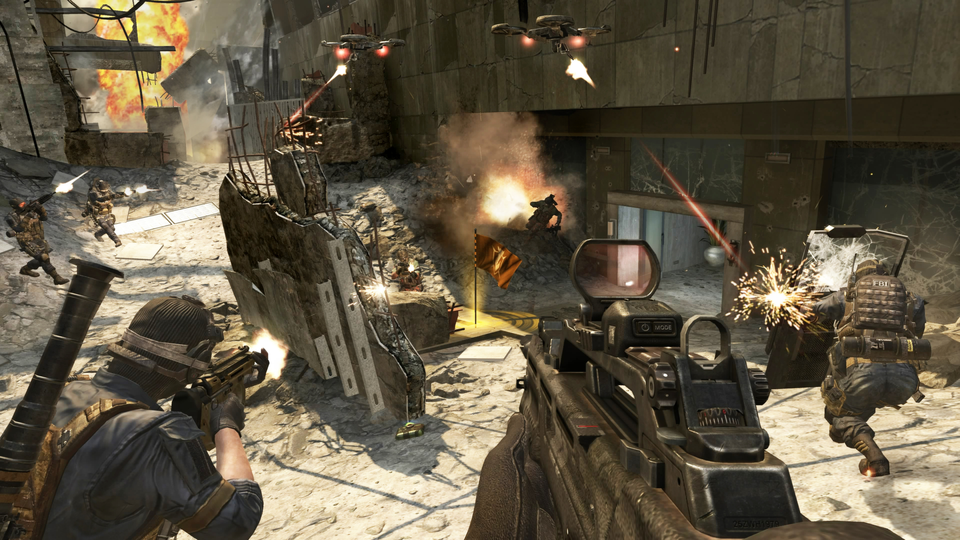 Contexto de multijugador y zombies de Call of Duty Black Ops II