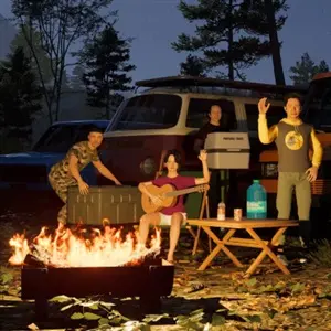 Caravanners: Co-op Open World Camping - Hoguera