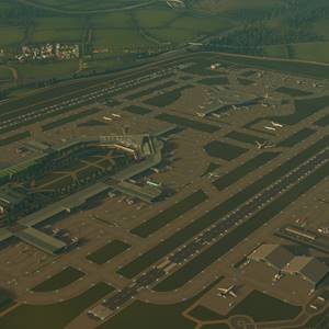 Cities Skylines Airports Vista Aérea