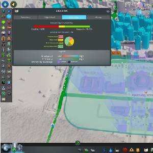 Cities Skylines Campus Estadio de Atletismo