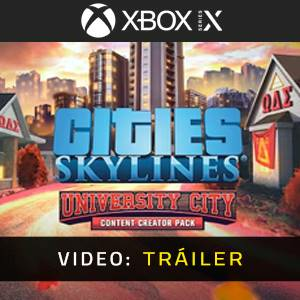 Cities Skylines Content Creator Pack University City Xbox Series X