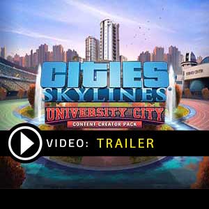 Cities Skylines Content Creator Pack University City - Tráiler de Video