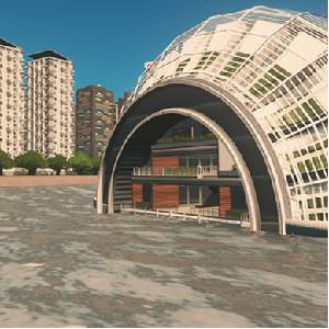 Cities Skylines Green Cities Jardín Flotante