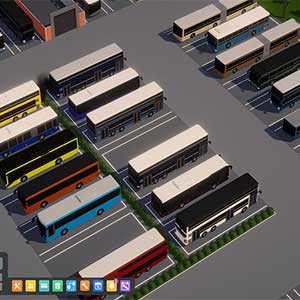 City Bus Manager Estacionamiento De Autobuses