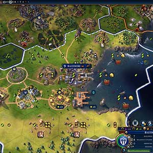 Civilization 6 - Ciudad de Baltimore