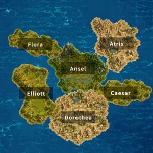 Clan and Crown - Mapa da Ilha