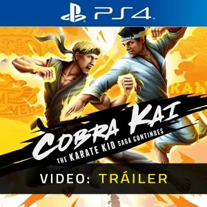 Cobra Kai The Karate Kid Saga Continues PS4 - Tráiler del vídeo