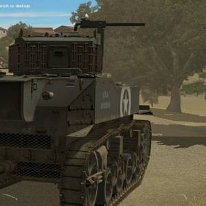 Combat Mission Fortress Italy Tanque