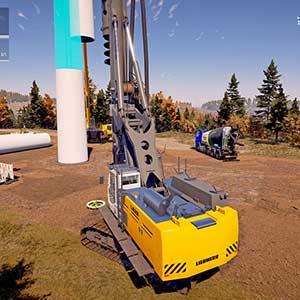 Construction Simulator - Planta de energía eólica