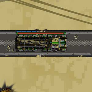 Suministros en el vehículo de combate