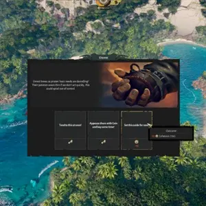 Corsair Cove - Pestaña de Descontento