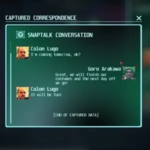 Counter Terrorist Agency - Conversación de Snaptalk