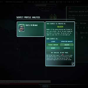 Análisis del perfil del sospechoso