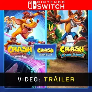 Crash Bandicoot - Quadrilogy Bundle Nintendo Switch - Tráiler