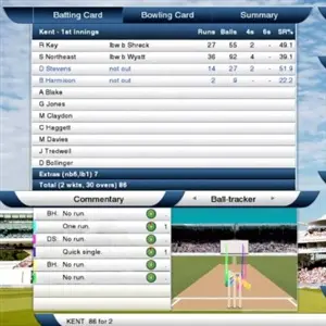 Cricket Captain 2014 - Estadísticas