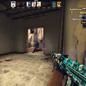 CSGO AK47 Skin Frontside Misty Inicio CT