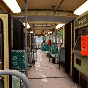 CTS: 2026 - Tram DLC: Tatra KT4D - Máquina Expendedora de Billetes