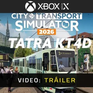 CTS: 2026 - Tram DLC: Tatra KT4D Xbox Series - Tráiler del Vídeo