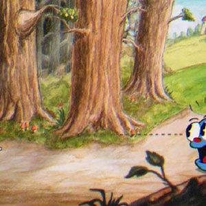 Hand drawn cel animation