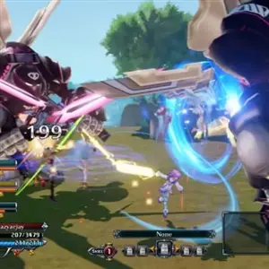 Cyberdimension Neptunia: 4 Goddesses Online - Batalla en Grupo