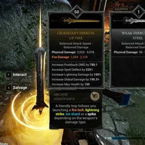 Darkblade Ascent - Objeto Legendario