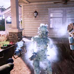 Dead Island 2 Frozen zombie