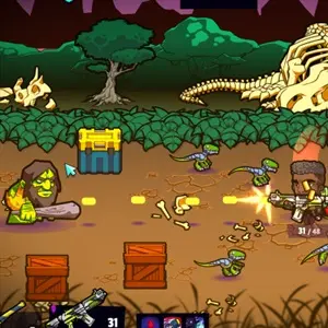 Deadtime Defenders - Trol y Dinosaurios