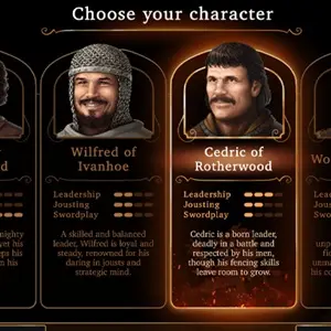 Defender of the Crown: The Legend Returns - Elige tu Personaje
