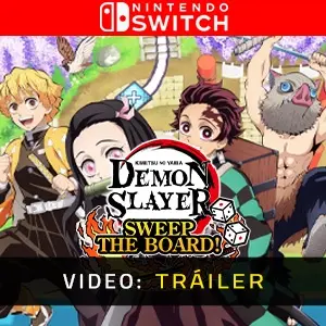 Demon Slayer Kimetsu no Yaiba Sweep the Board! Nintendo Switch - Tráiler