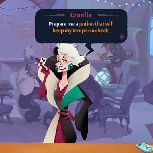 Disney Villains Cursed Café – Cruella De Vil