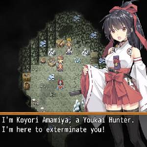 Divine Miko Koyori - Cazadora Youkai