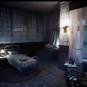 Dollhouse Behind the Broken Mirror - Cama