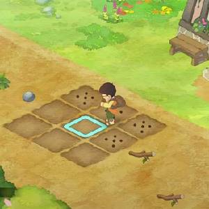 Doraemon Story of Seasons - Semilla de nabo plantada