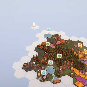 Dorfromantik Baldosa de agua