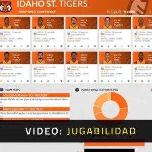 Draft Day Sports College Basketball 2021 - Video de Jugabilidad
