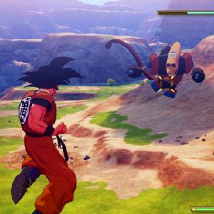 Dragon Ball Z Kakarot - Skull Bot vs. Son Goku