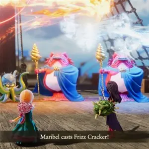 DRAGON QUEST 7 Reimagined - Hechizo Frizz Cracker
