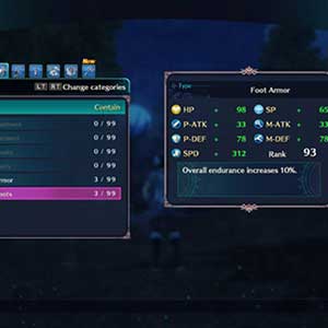 El conjunto de la armadura definitiva