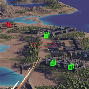 Drone Sector - Modo de apoyo de fuego
