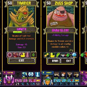 Dungeon League - Zugs Tienda/Entrenador