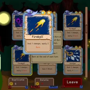 Duo Quest - Carta de Bola de Fuego