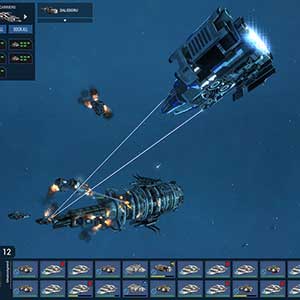 Dust Fleet Nave Espacial Atacante