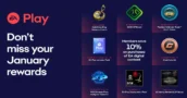 Calendario de recompensas para miembros de EA Play de enero de 2026