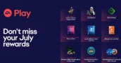 Calendario de recompensas de EA Play para julio 2025 – ¡algunas expiran pronto!