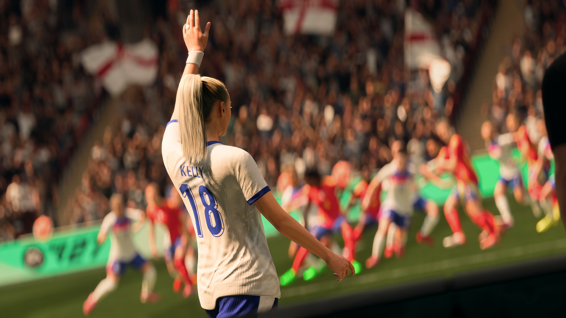 Fotograma del tráiler oficial de revelación de EA SPORTS FC 27