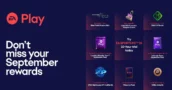Calendario de recompensas de EA Play septiembre 2025 – ¡Algunas caducan pronto!