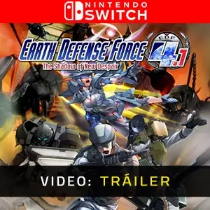 Earth Defense Force 4.1 The Shadow of New Despair Nintendo Switch - Vídeo de la campaña