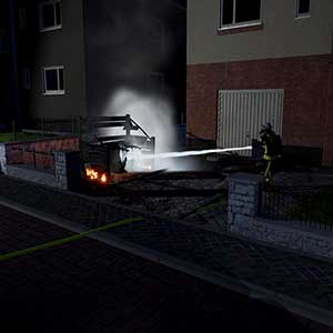 Emergency Call 112 The Fire Fighting Simulation 2 - Contenedor de basura en llamas