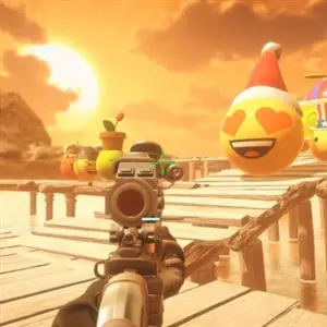 Emoji Battlefield Summer Vacation - Ojos de Corazón